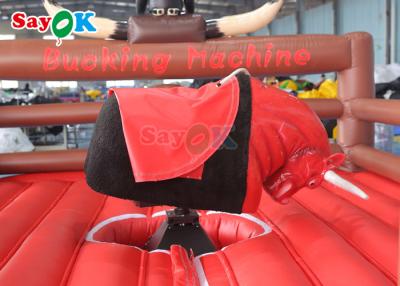 China PVC opblaasbare stierenvechtmachine Bucking Bronco Outdoor Sport Games Crazy Rodeo Bull Fight Mechanische stier Te koop