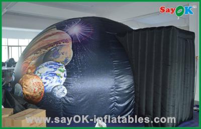 China Home Mobile Inflatable Planetarium Black Commercial Inflatable Dome Tent for sale