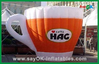 China Actividad promocional Publicidad al aire libre Taza de café inflable a la venta en venta