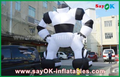 China Inflatable Party Decorations Advertising Inflatable Cartoon Characters , Inflatable Robot Costume for sale