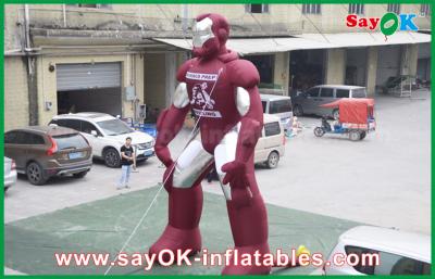 China Robot inflables durable inflables Iron Man / Spider Man Personaje de dibujos animados Héroe para el evento en venta