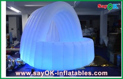 China Custom Inflatable Tent Outdoor Inflatable LED Show Tent , Customized LED Bar Counter Inflatable Work Tent for sale