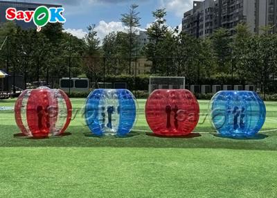 China Bola de parachoques inflable del PVC de los juegos inflables el 1.8m del fútbol para la actividad al aire libre del niño de los adultos en venta