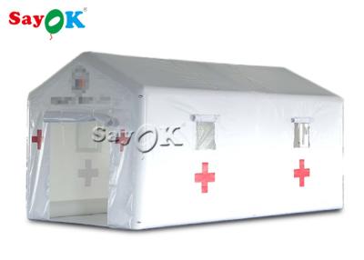 China Tienda médica inflada de emergencia temporal de 6x3x3mH blanca en venta