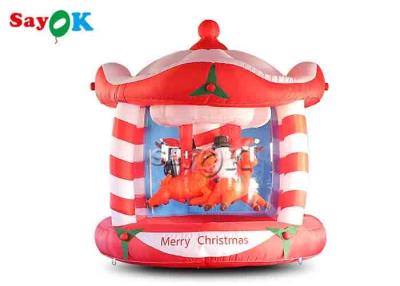 China Carrusel de Navidad Inflable de 3 metros en venta