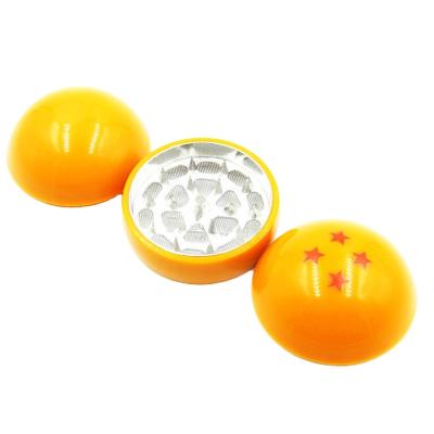 China Grinding Tobacco Herb Crusher Ball Herb Grinder Plastic 58mm Herb Grinder High Quality for sale