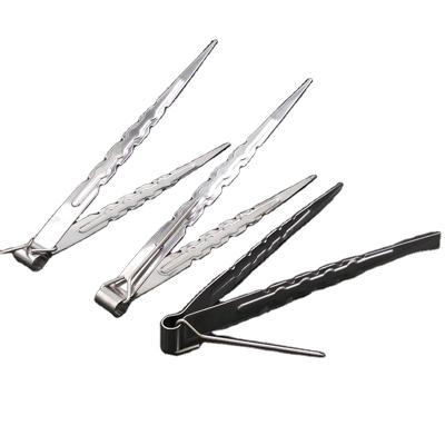 China Wholesale Price Hookah Tweezers Stainless Steel Clips Shisha Tongs Charcoal Accessories for sale