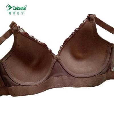 China Sexy factory wholesale antibacterial low price LUBUNIE ladies comfortable bra for sale