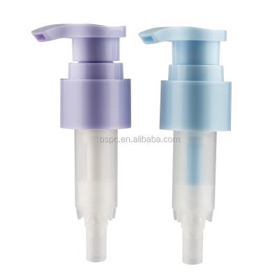 China Spill No 24/410 28/410 Cosmetic Plastic Dispenser Soap Hand Locking Jet Lotion Pump for sale