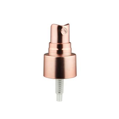 China Non Spill Rose Gold Wholesale Shampoo Liquid Plastic Lotion Pump for sale