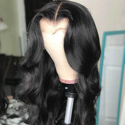 China Silky Straight Wave Pre Plucked 5X5 Hd Transparent Swiss Frontal Lace Closure Wig Brazilian Cuticle Aligned Hair Closure Wig for sale