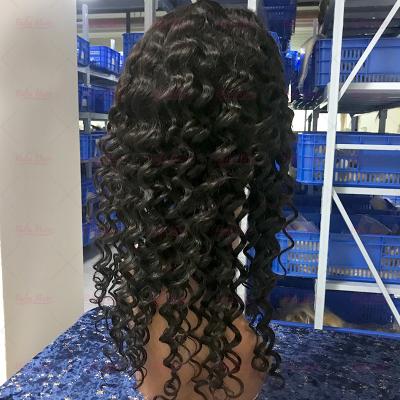 China Transparent Body Wave Lace Wigs Pre Plucked ,wig cabelos humano cacheado afro natural,hd lace front hair deep wave curly wigs for sale