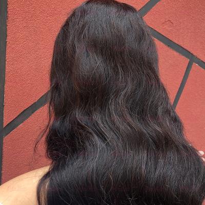 China Body Wave Human Hair Raw Virgin Deep Wave Lace Front Wig HD Lace Front Wig Transparent Body Wave Wig Hair for sale