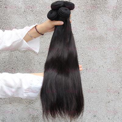 China Silky Straight Wave Virgin Brazilian Wholesale Bundles Remy Hair , Unprocessed Cuticle Aligned Brazilian Straight Weave Bundles Raw Virgin Hair for sale