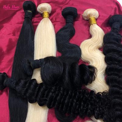 China Tangle Hair Bundles Free Sample Cuticle Aligned Hair Unprocessed Hair , Raw Loose Wave Peruvian Virgin Hair Bundles for sale