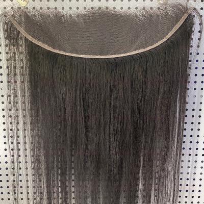 China Brazilian Virgin Cuticle.No Gray Wig frontal cuticle aligned hair, 100% hair band, hd closures and pre plucked sheer headbands for sale