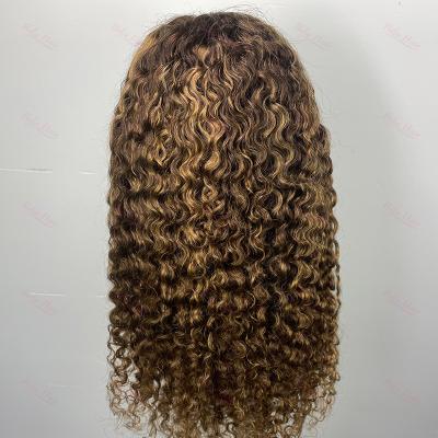 China Silky Straight Wave Hd Swiss Lace Wig, Cuticle Aligned Color Hair Wigs, Cuticle Aligned Ombre Lace Front Hair Wig for sale