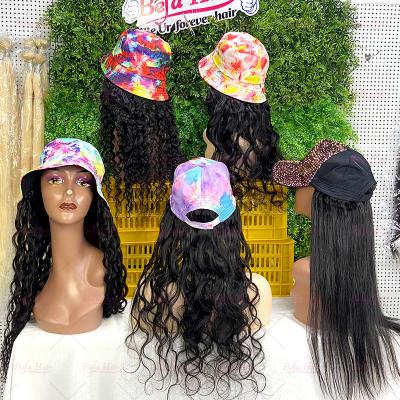 China Fashionable Barely Shedding Soft Thick Soft Baseball Women Wig Caps Hair Extensions,Brazilian Virgin Hair Wig Caps For Making Wigs for sale