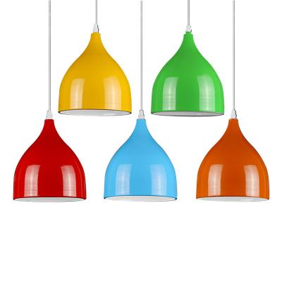 China Wholesale modern chandelier simple modern minimalist creative decorative lamp restaurant color dining table head indoor lighting for sale