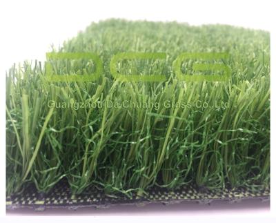 China C Shape And Curl Residential Artificial Turf , Custom Fake Grass For Yard for sale