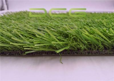 China Weather Resistance Artificial Grass Garden with PP + NET + SBR GLUE Backing for sale