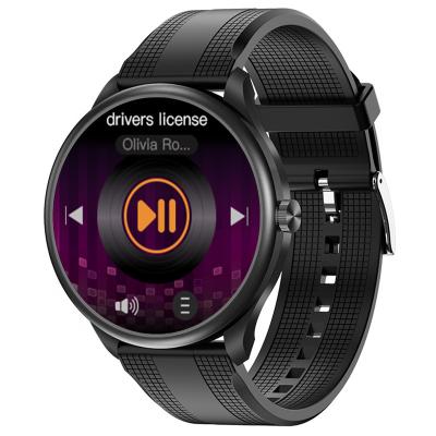 China Wholesale High Quality Low Cost Touch Screen Round Fitness Smart Watch M3 Android Wear White Band Chinese M3 Metal Calls Smart Watch for sale