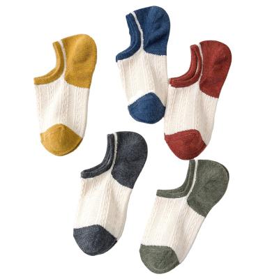 China Sporty Eco-Friendly Socks Set Sweat Absorbent Socks Mesh Breathable Women Cotton Boat Socks for sale