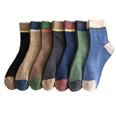 China Wholesale Men's Winter QUICK DRY Thick Comfortable Warm Terry Cotton Crew Socks for sale