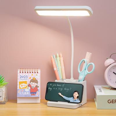 China Modern New Arrival Mobile Phone Stand Desk Lamp Flexible LED Table Lamp For Home Office StudyNew Arrival Mobile Phone Stand Desk Lamp F for sale