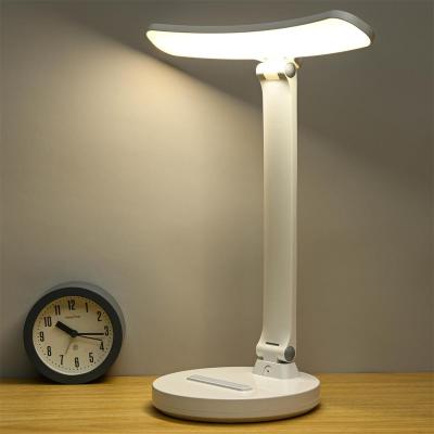 China Modern LED table lamp Factory price desk lamp touch dimming control USB children reading lamp for sale