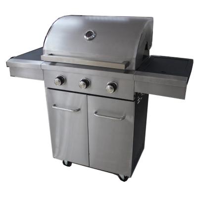 China Easily Assembled Large Capacity Portable Garden Gas Grill Industrial Gas Grill for sale