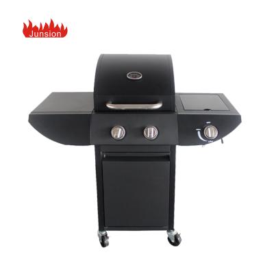 China Easily Assembled Vertical Barbecue Equipment Commercial Gas BBQ Rack Cart Smoker Gasgrill BBQ Grill for sale