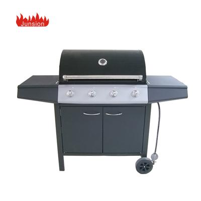 China Easily Assembled Wholesale Outdoor Portable Luxury Stainless Steel Gas BBQ Grill for sale