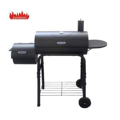 China Easily Assembled Outdoor Offset Charcoal BBQ Grills Barbecue Grill Smoker Machine for sale