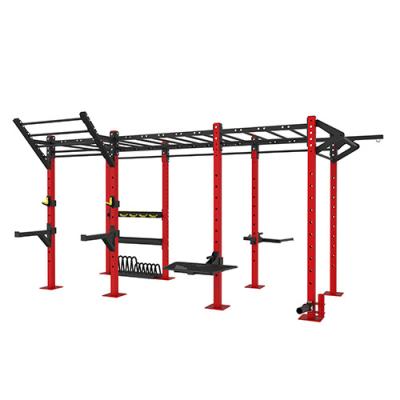 China Commercial Use Gym Equipment Power Training Rack With Horizontal Bar And Parallel Bars for sale