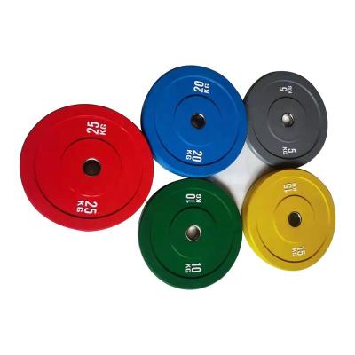 China UG Commercial Fitness Use Logo Gym Equipment CPC08 Custom Colorful Competition Barbell Dish for sale