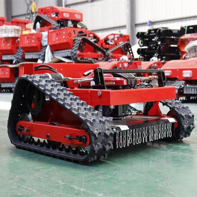 China 4-Stroke Agricultural And Crawler Robotic Farm Crawler Petrol Remote Control for sale