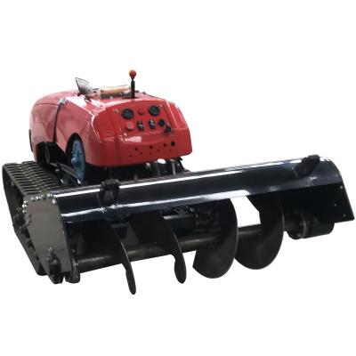 China Factory new designed agricultural machinery equipment crawler remote control cultivator for farm for sale