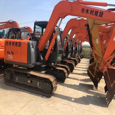 China Less 1000 Hours Good Prices Japan 7 Tone Hitachi 70 Seconds 2nd Hand Used Mini Excavator For Sale 0.3m² ³ for sale