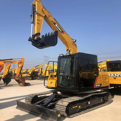 China Used Compact Used Sany SY750c Mini Excavator For Sale 0.3m 7 Ton Diggers; ³ for sale