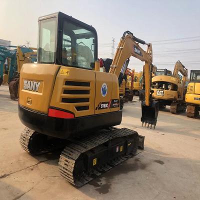 China Used Micro Digger 6 Ton Sany SY60C Mini Excavator Digger For Sale 0.25mÂ Used Contract; ³ for sale