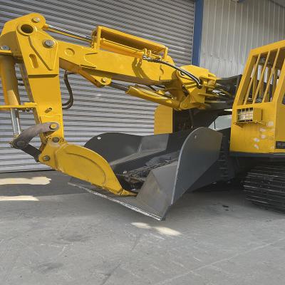 China Construction Material Shops Mining Underground Tunnel Crawler Loader 60S/22KW Mining Coal Mine Loader Mucking Mucking for sale