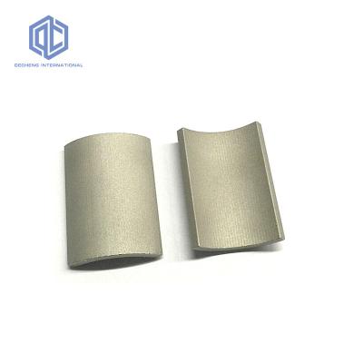 China Industrial Magnet Arc SmCo Segment Samarium Cobalt Motor Magnets for sale