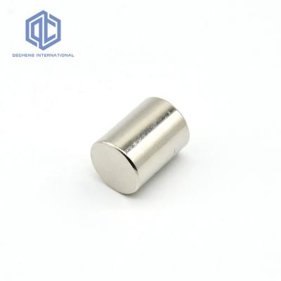 China Industrial Cylinder Magnet Powder Neodymium Magnet D15*20mm Magnetic Rod for sale