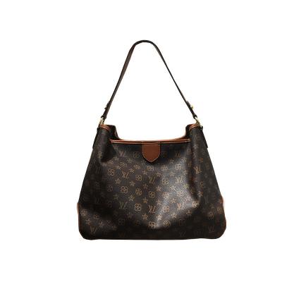 China Fashion brand LOUISTRUMCI luxury leather women's handbag can hold large capacity computer for sale