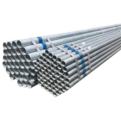 China Structure Pipe Hot Dip Galvanized Steel Pipe / GI Pipe Pre Galvanized Steel Pipe Galvanized Tube For Construction for sale