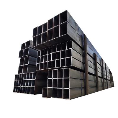 China Structure Pipe Black Carbon Square Tube Schedule 40 Square And Rectangular Steel Pipe for sale