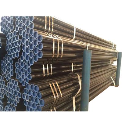 China Hot Rolled Gas Pipe ASTM A106 Gr.B Black Painting MS Pipes for sale