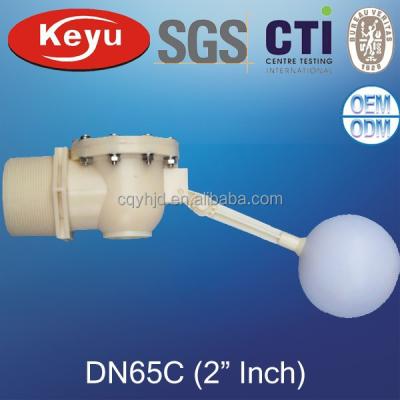 China DN65CL 2.5(inch) General Quick Shut Off Automatic Plastic Float Valve For Sink Or Tank for sale