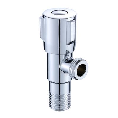 China Contemporary Hot Selling Cheap 304 Stainless Steel Quick Open Polished Bathroom Faucet Angle Valve for sale